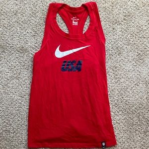 Red Nike Tee